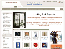 Tablet Screenshot of lookingbackimports.com